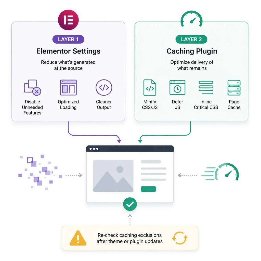 Image showing image SEO combined with optimization tools for compression, caching, and performance improvement