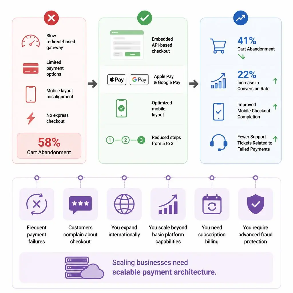 Small business eCommerce payment gateway optimization case study