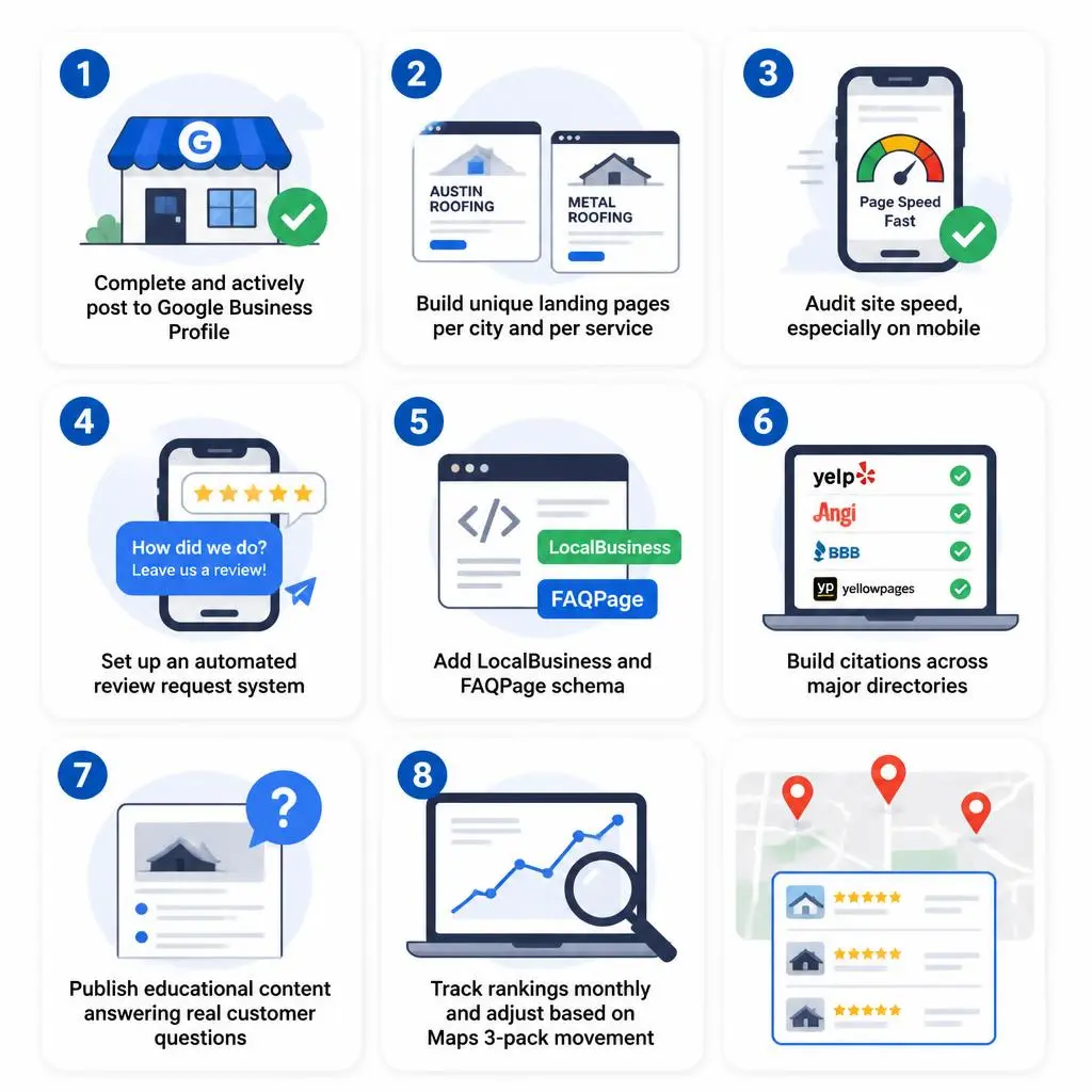 AI search, Google AI Overviews, and Roofing SEO checklist for 2026