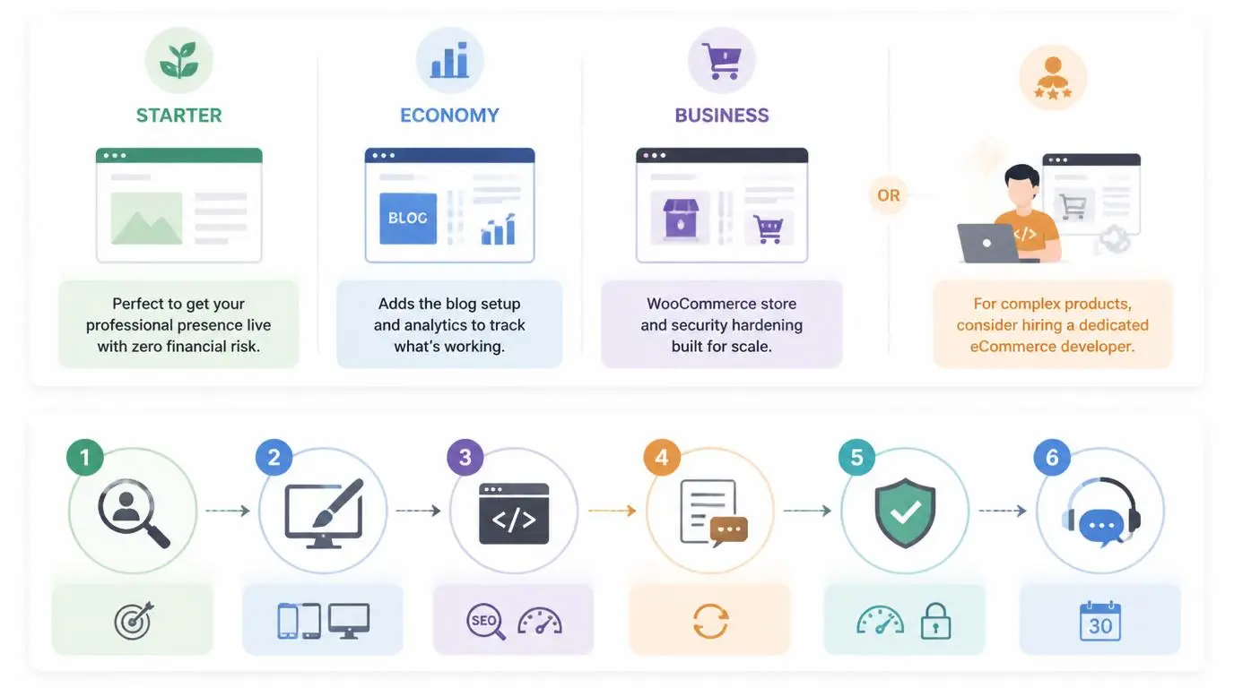 Choosing the right premium web design package and avoiding common buying mistakes