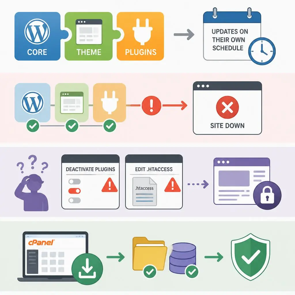 Common reasons WordPress websites break and why DIY fixes often make problems worse