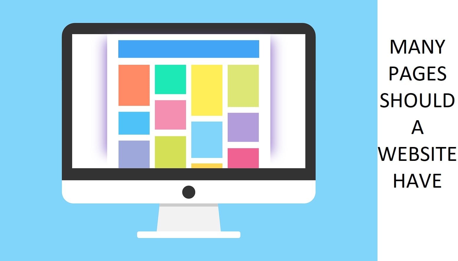 How many pages sould a website have