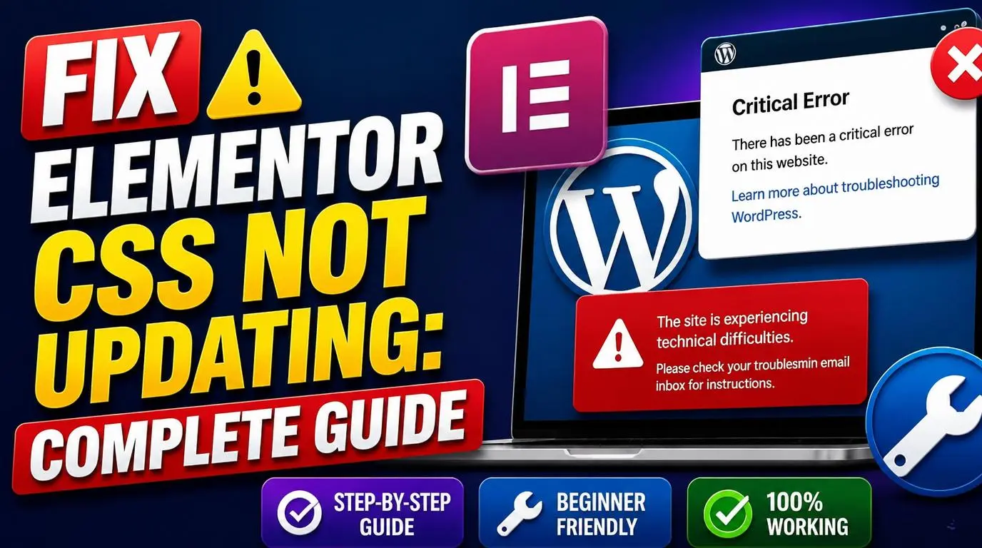 Fix Elementor CSS Not Updating Thumbnail