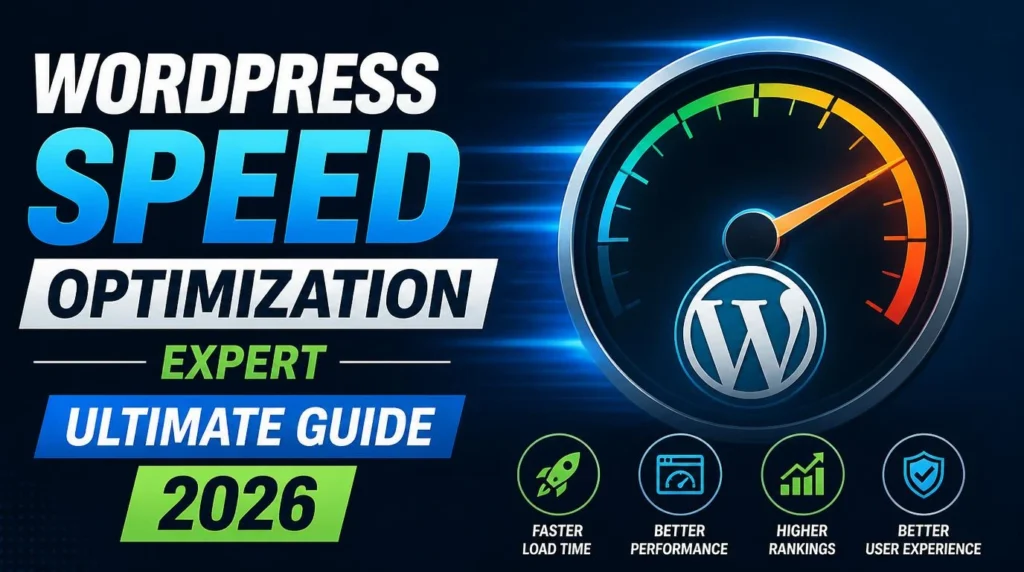 WordPress Speed Optimization Expert Guide 2026 – Improve Website Speed & Core Web Vitals